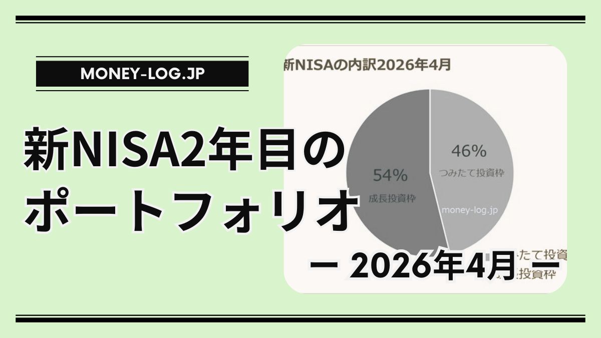 新NISA2年目のポートフォリオアイキャッチ画像